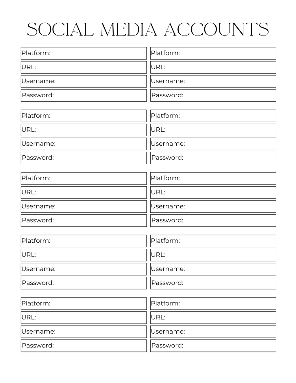 Social Media Post Planner to Keep You Posting Like a Pro
