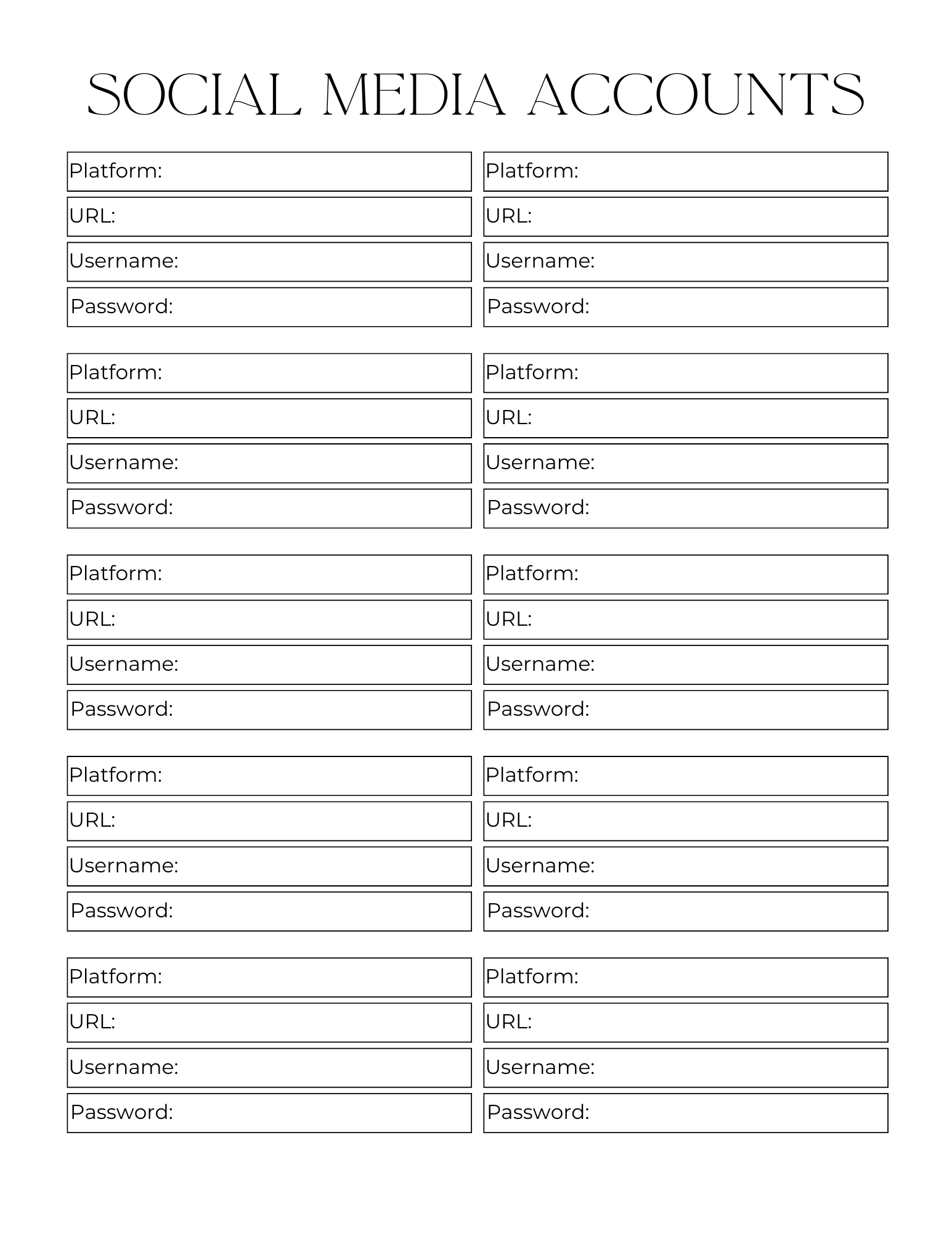 Social Media Post Planner to Keep You Posting Like a Pro