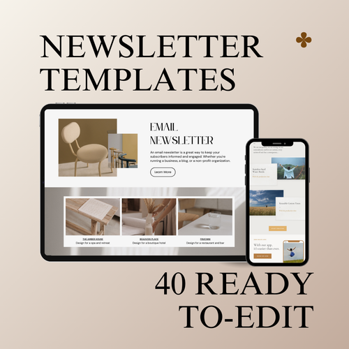 40 Ready-to-Edit Newsletter Templates That Keep Your Audience Hooked